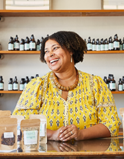 Tiffany Ellison-Jones, Member of the Chaifetz Center for Entrepreneurship's Institute for Private Business and CEO of Chery's Herbs