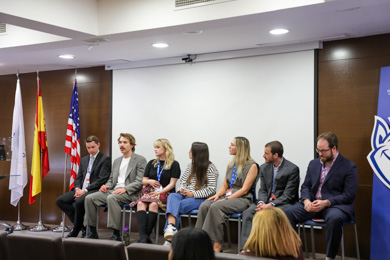 On March 14-15, SLU-Madrid hosted the undergraduate research conference Mission Meets Madrid 2024 to celebrate research, creating a collaborative space between the Chaifetz School of Business and SLU-Madrid.