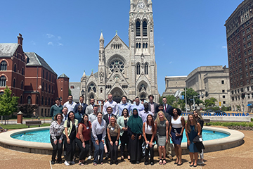 As summer classes begin at Saint Louis University, the Chaifetz School of Business recently welcomed the One-Year MBA Class of 2023. 