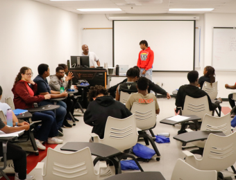 Throughout the month of July, the Emerson Leadership Institute and the St. Louis Internship Program (SLIP), a division of longtime partner Boys & Girls Club of Greater St. Louis, offered a summer program for rising sophomore high school students.