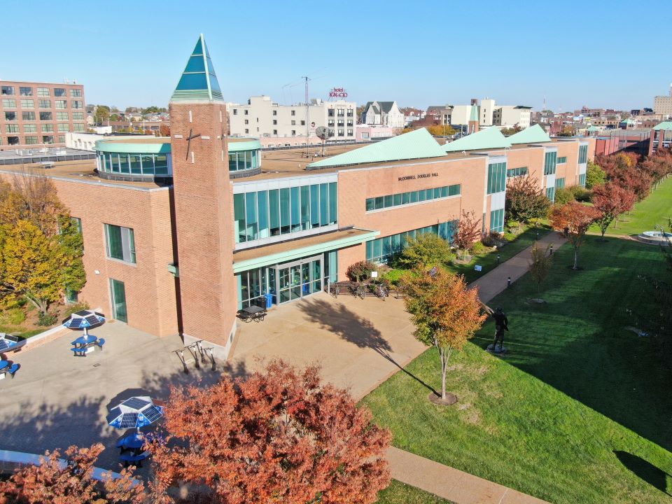 Aerial view of Parks College