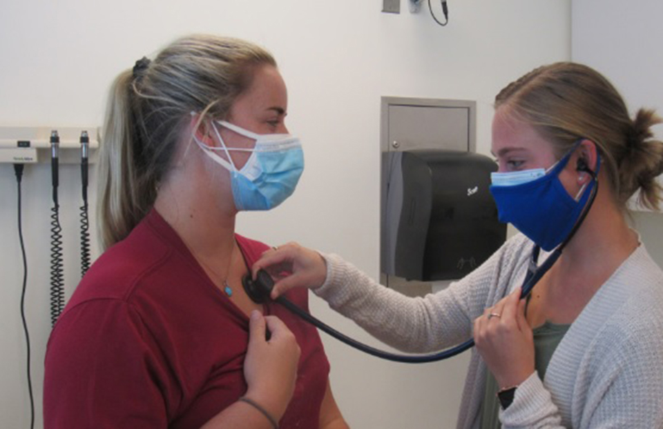 PA Students in a Patient Room