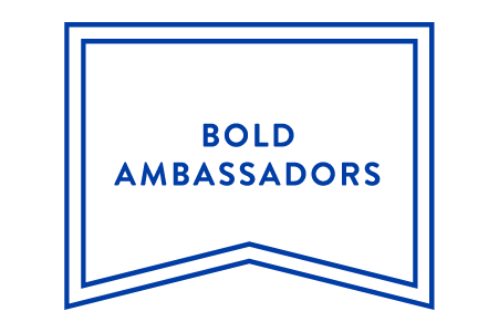 Wordmark reading Bold Ambassadors