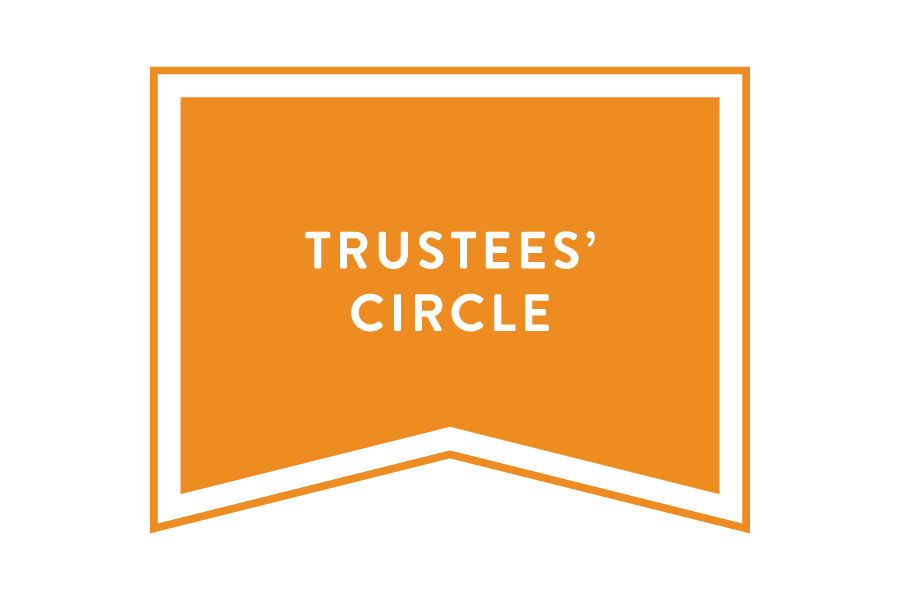 Wordmark reading Trustees Circle