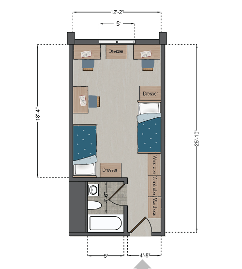 Reinert Hall Triple Deluxe