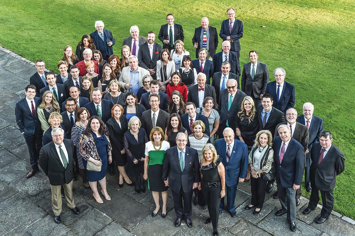 SLU LAW alumni, faculty, staff and friends on the School's inaugural trip to Dublin in 2015.