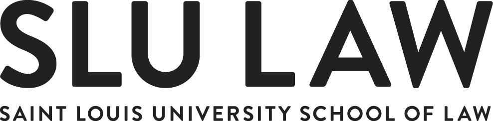 SLU LAW black logo