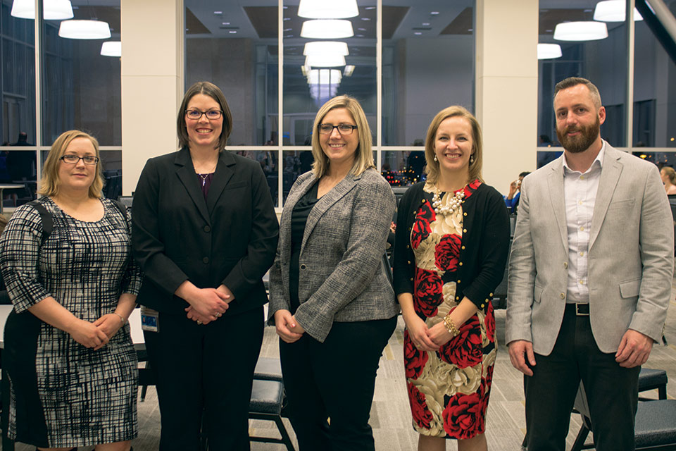 December 2017 graduates at the recognition ceremony at SLU LAW