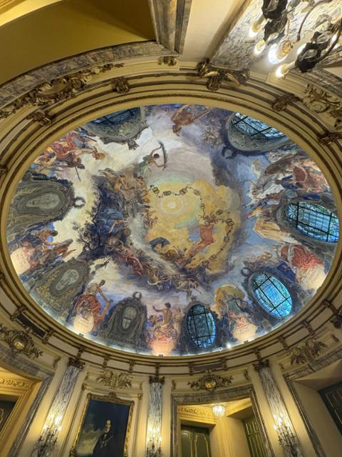 Ceiling at Madrid Supreme Court Ceiling at Madrid Supreme Court