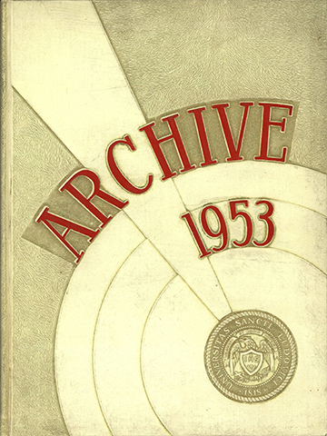 1953 SLU Archive Yearbook cover