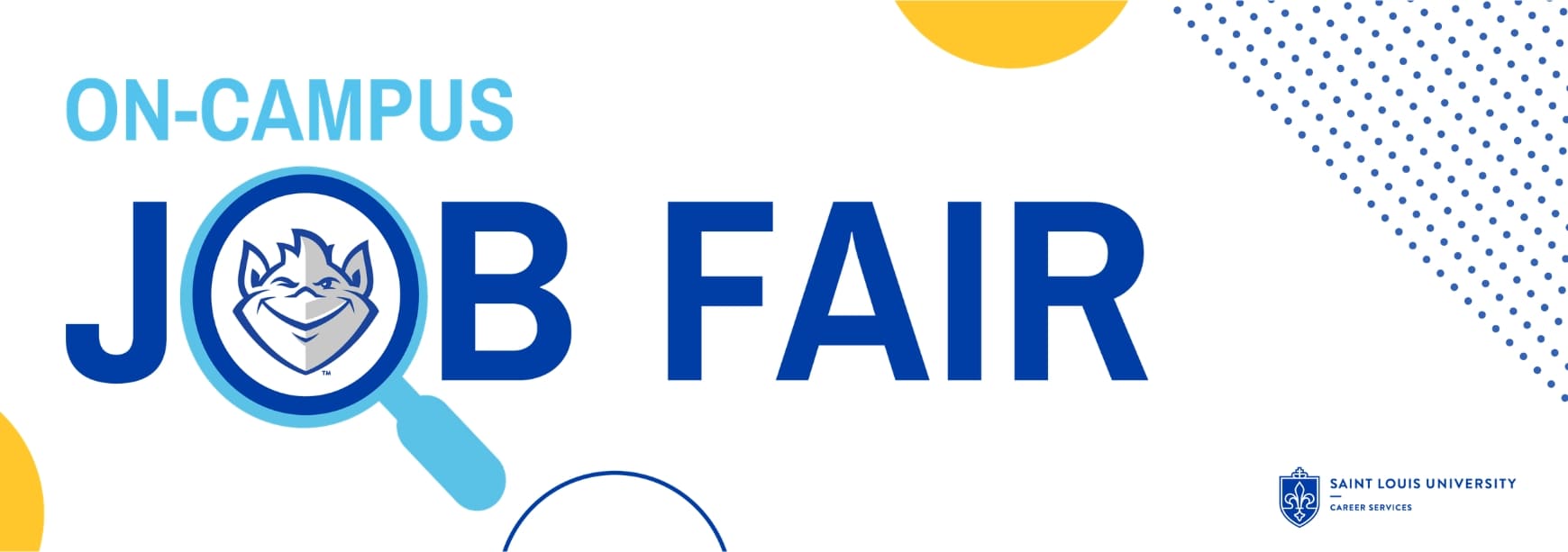 On-Campus Job Fair hosted by Career Services