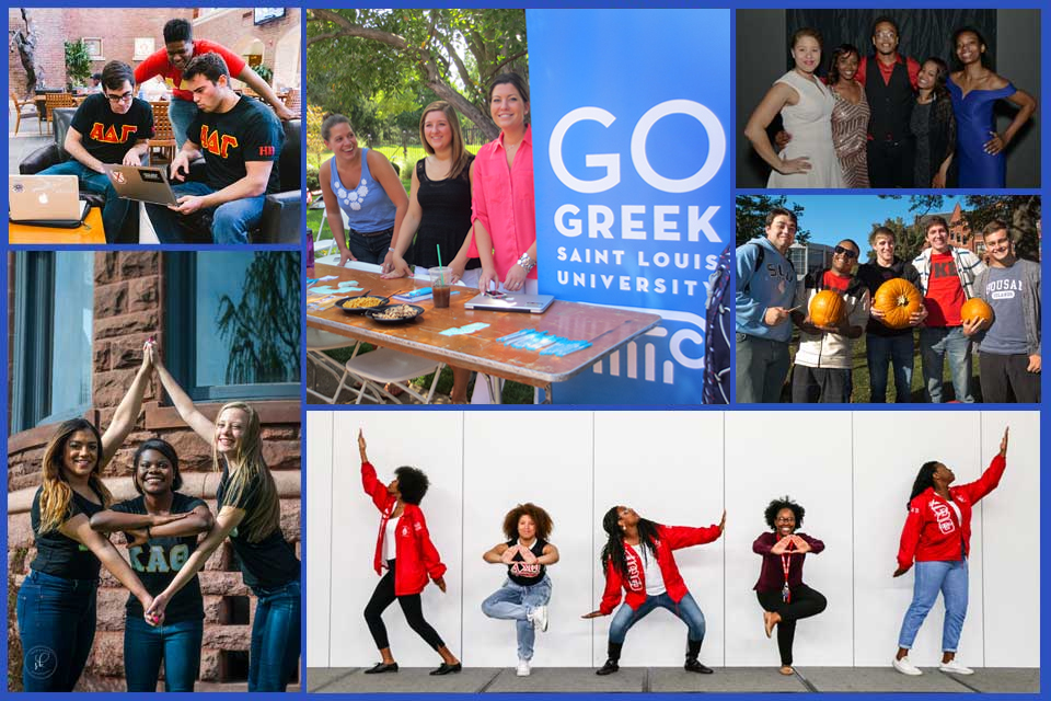 While SLU's Greeks traditionally compete on-campus to support charities as part of a Challenge Week, this year, members of the University's sororities and fraternities are going virtual as they support a good cause due to the 2019 Novel Coronavirus (COVID-19) pandemic. SLU photo