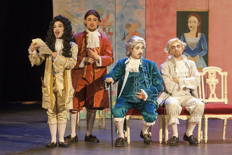 Theatre Workshop production of Molière’s 17th century comedy, The Misanthrope.