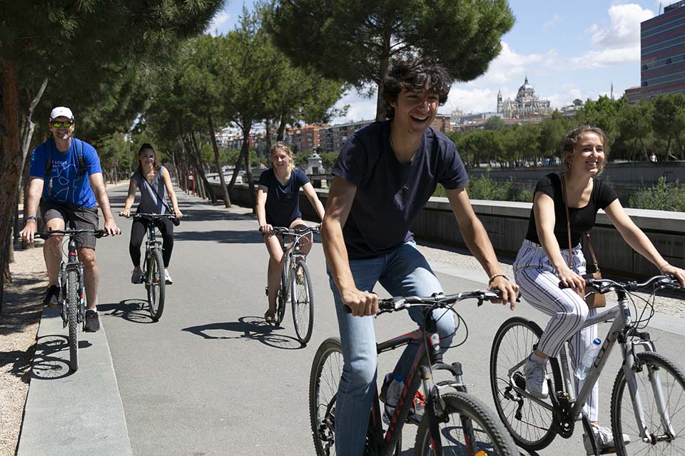 Madrid Rio Bike Tour