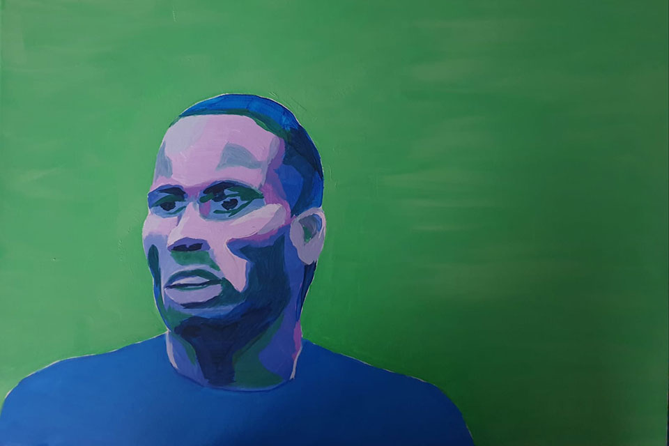 Lapo Stefanelli portrait of Drogba