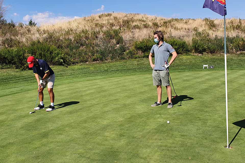 Students at the Spanish National Golf Center