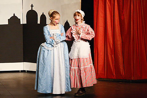 This spring's theatre workshop featured Carlo Goldoni's classic, 