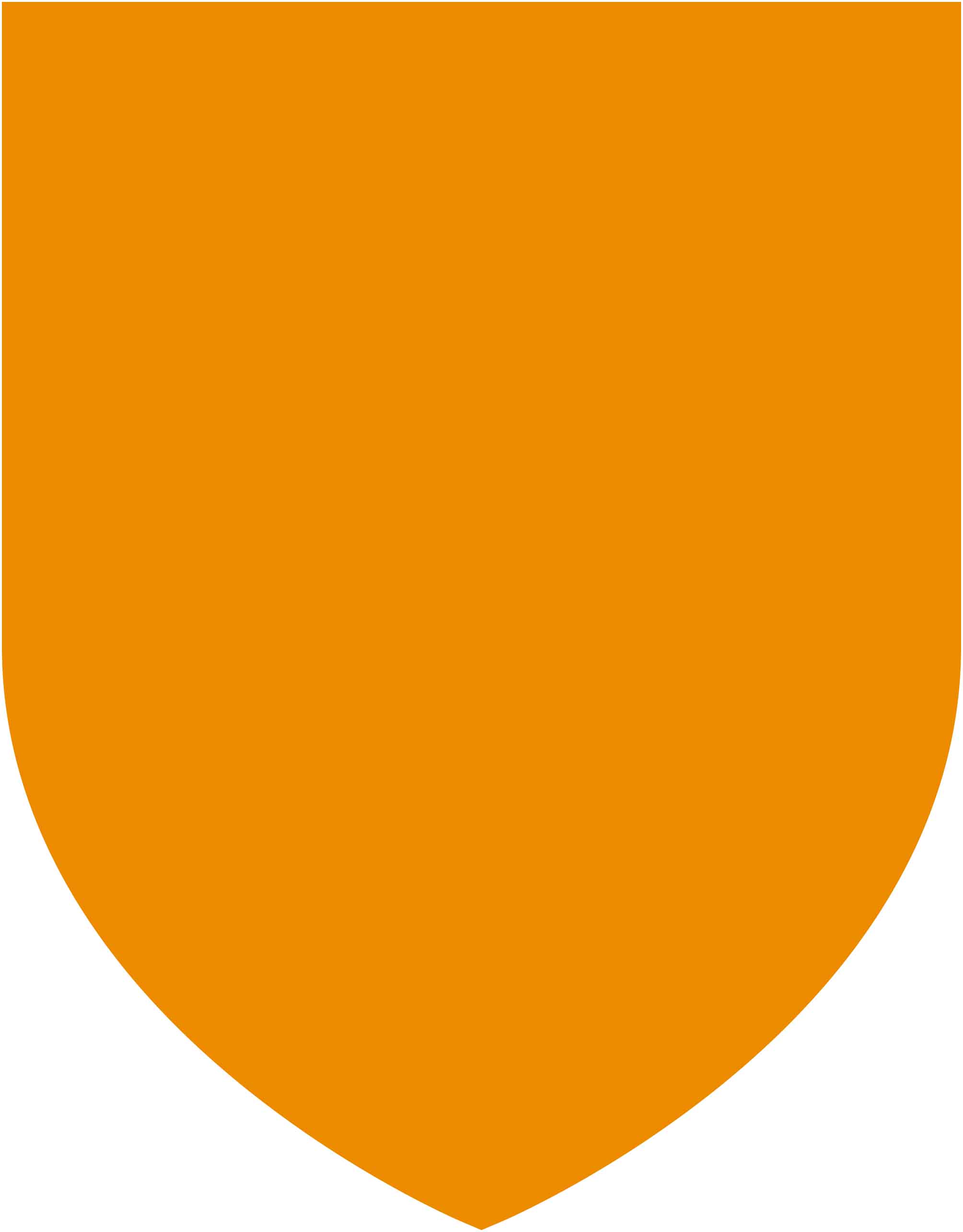 Oriflamme Orange Shield