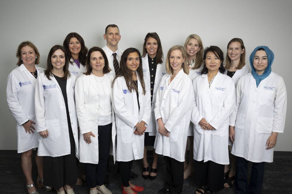 Group picture of SLU Dermatology faculty