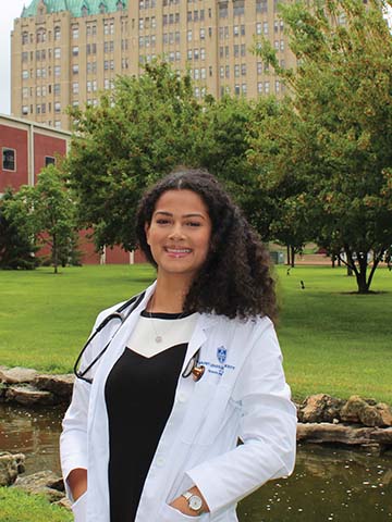 Ritika Jain, a second-year medical student