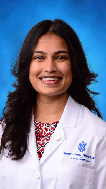 Headshot of first year medical student, Shivika Ahuja Headshot of first year medical student, Shivika Ahuja