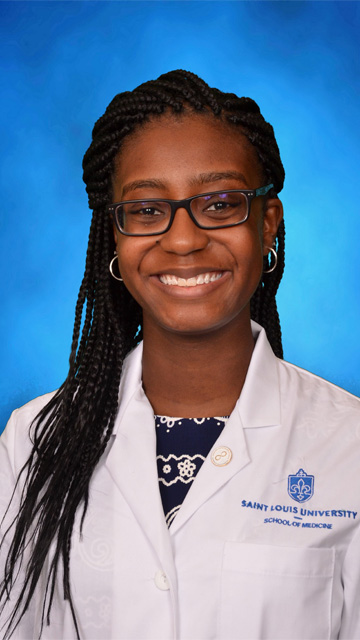 Headshot of fourth year medical student Harriet Appeah Headshot of fourth year medical student Harriet Appeah
