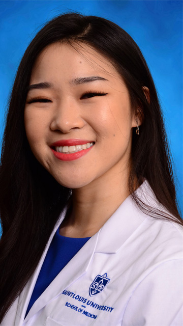 Headshot of second year medical student Kathy Xu Headshot of second year medical student Kathy Xu