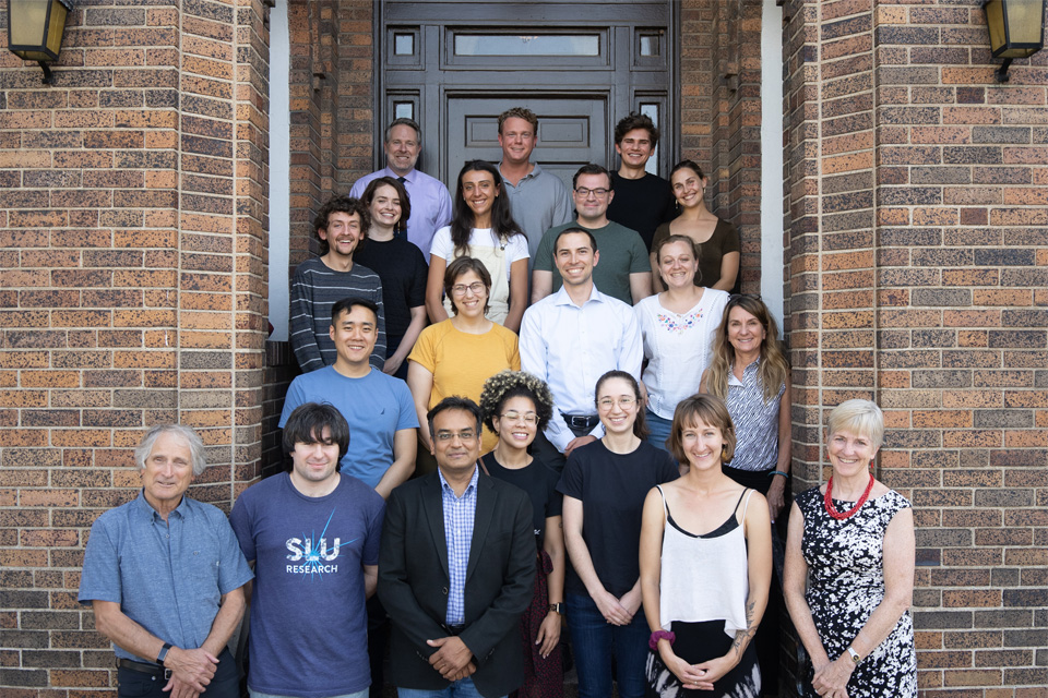 Group photo of M.D. / Ph.D. residents during their group retreat Group photo of M.D. / Ph.D. residents during their group retreat