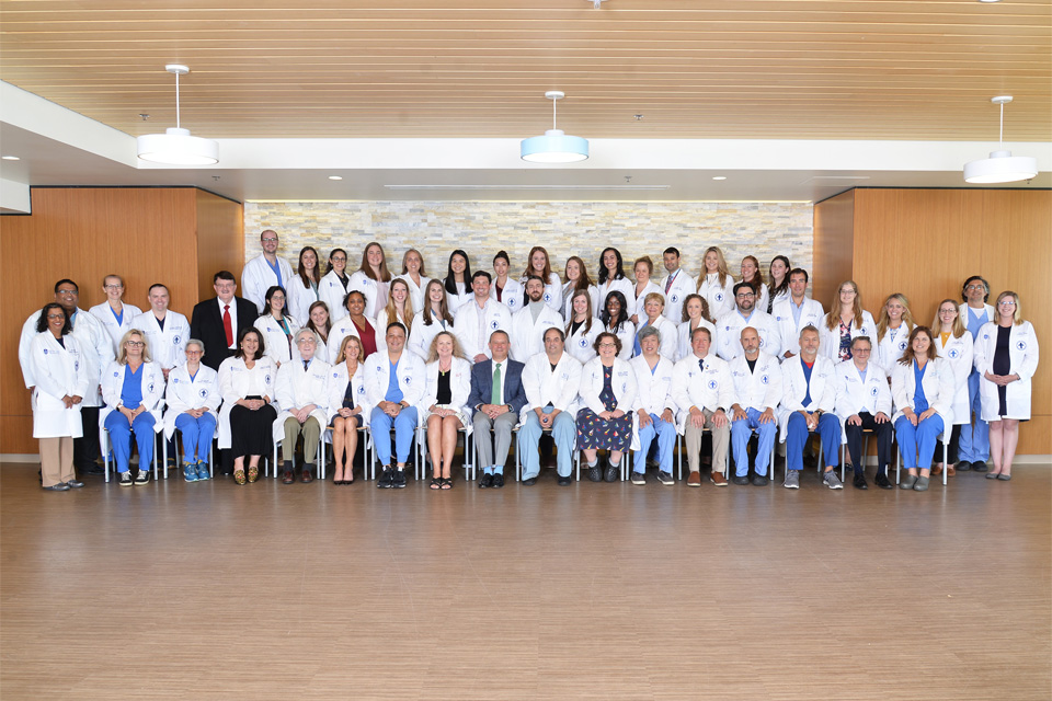 Group photo of the obgyn department faculty