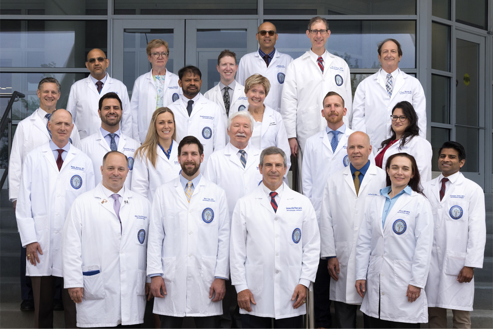 A group photo of Orthopaedic Faculty 