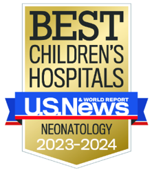 Best Children's Hospital Presented by US News and World Report for Neonatology 2023-2024