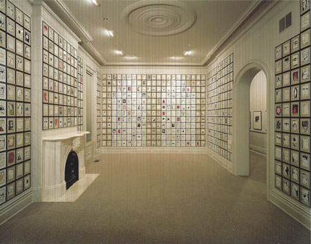 Austral Gallery interior - Papacek installation, 1993