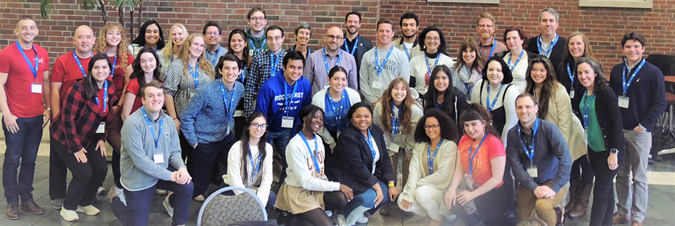 Students at the AJCU Honors Conference