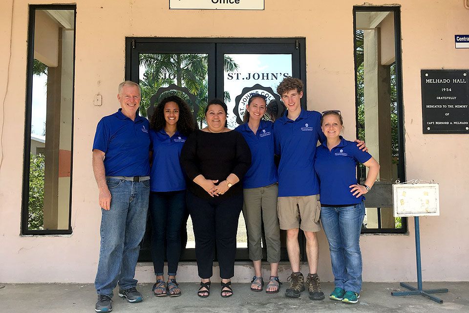 The group at St. John's College