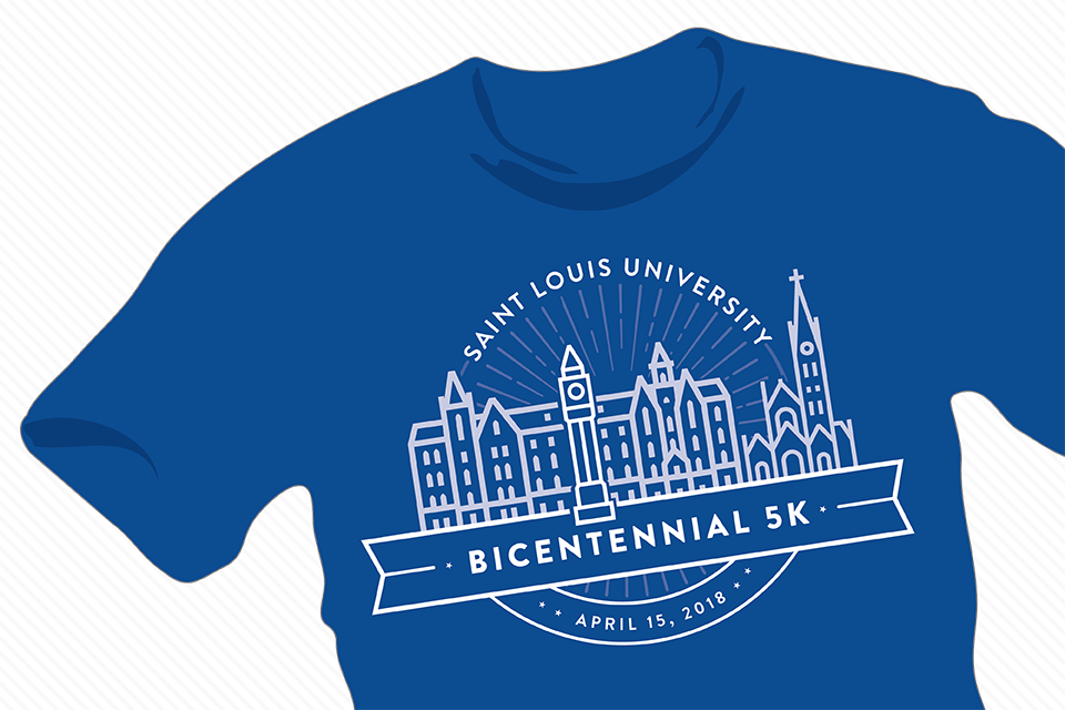 Design for the Bicentennial 5K shirt