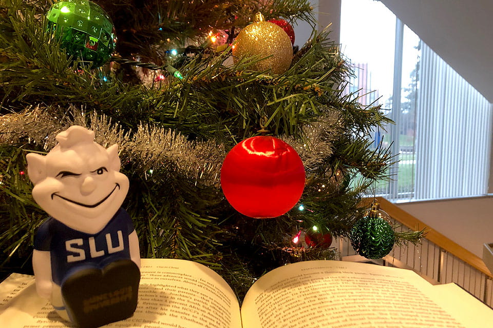 Holiday Billiken Bookmark