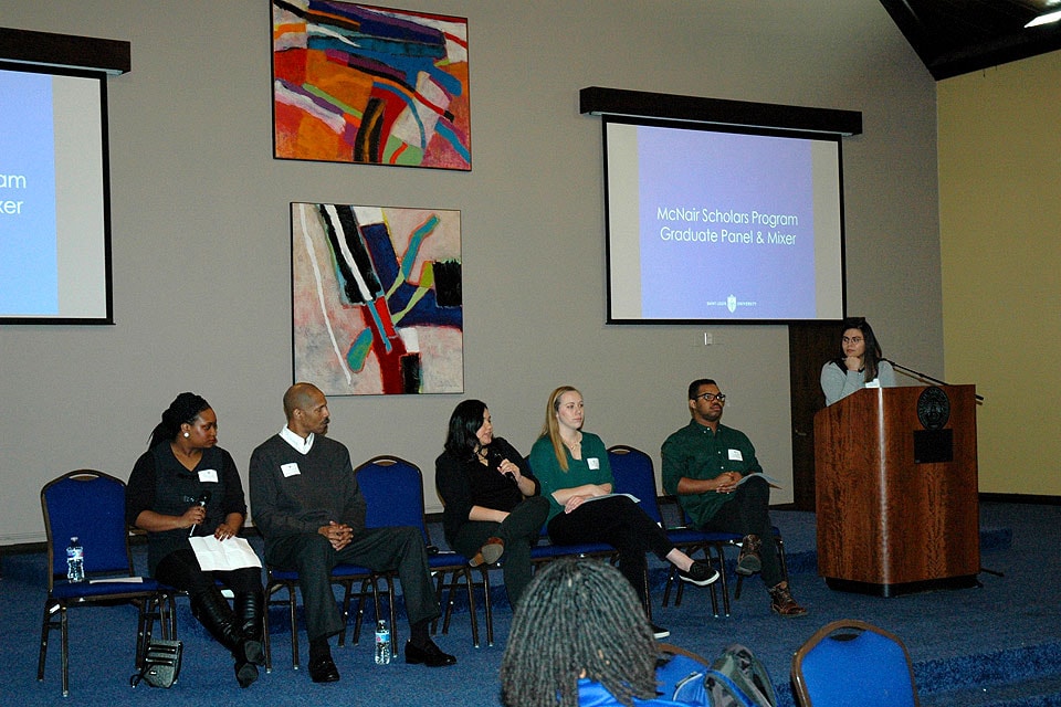 McNair graduate student panel