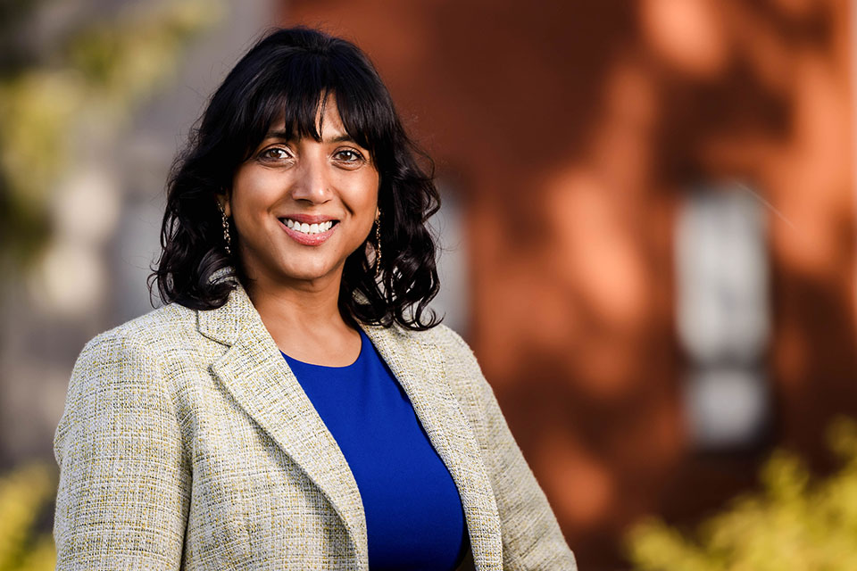 Jasmin Patel, Associate Vice President for Research and Chief of Staff to the Vice President for Research and Partnerships at St. Louis University. Photo by Sarah Conroy.