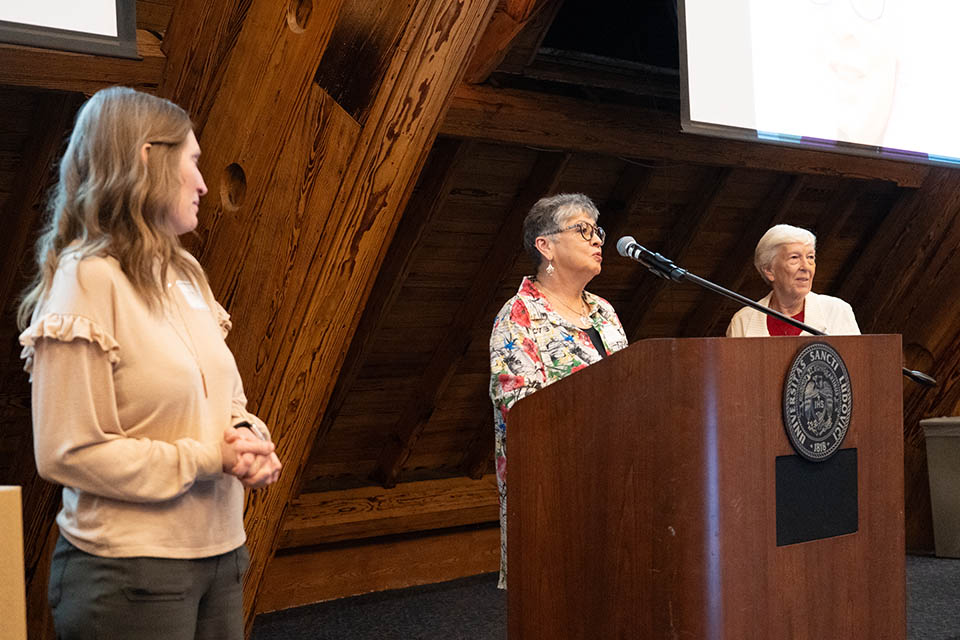 The 1818 Advanced College Credit Program hosted its annual End of Year Celebration on April 25, honoring local high school educators who provide dual credit through the program. 