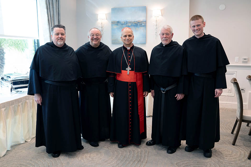 Fr. Jack Tierney with Pope Leo XIV