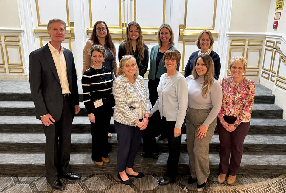Cynthia Rubbelke, far right, was one of 10 individuals selected for the Bone Health and Osteoporosis Foundation (BHOF) Ambassador Leadership Council Academy. Submitted photo.