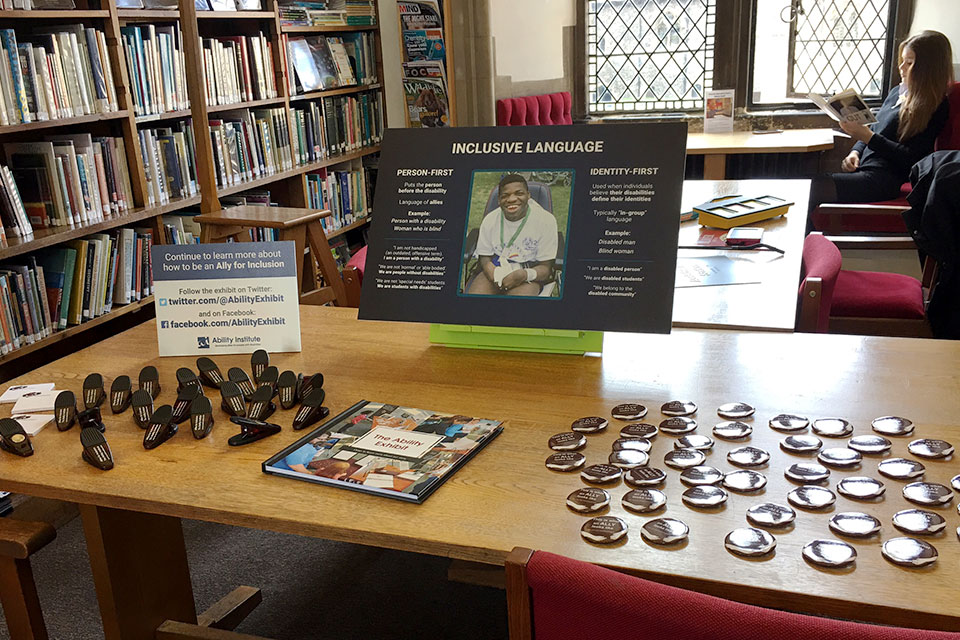 The Ability Exhibit in King's School in Canterbury.