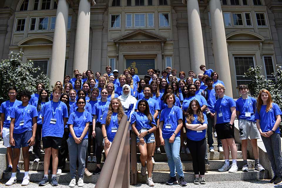 Students pose for a picture after taking part in the Medical and Surgical Summer Workshop. Photo submitted.