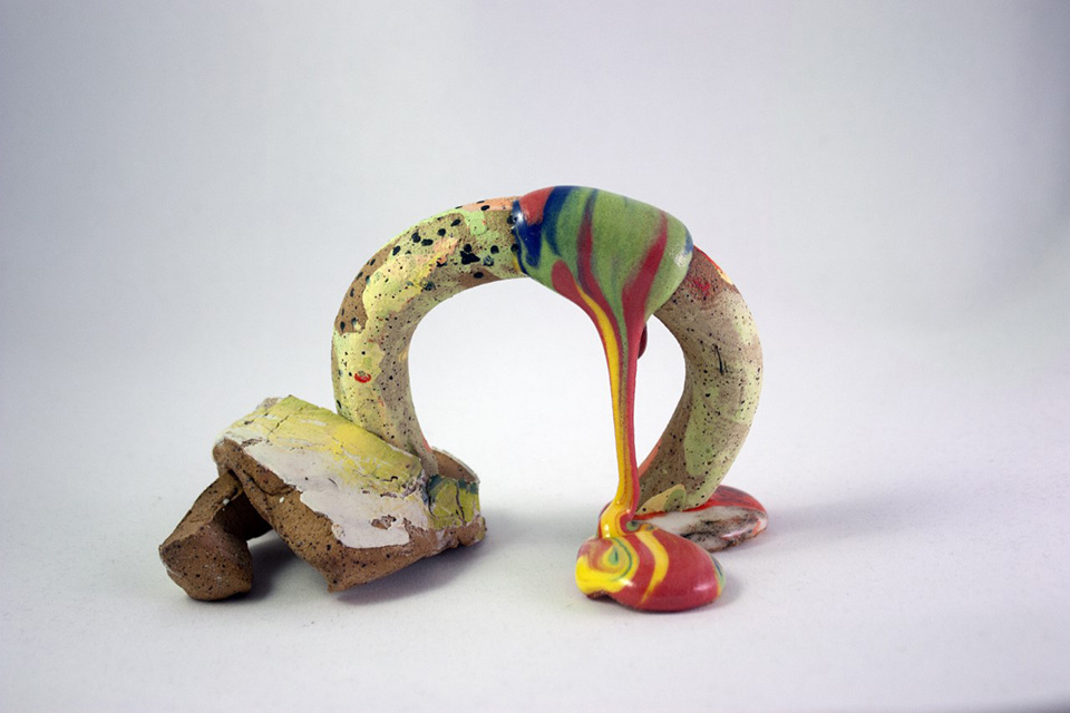 Art, like this piece by Sarah Knight, will be on display at the Studio Art Invitational Exhibition. The piece is a ceramic with glaze and was produced in 2023. Photo submitted.
