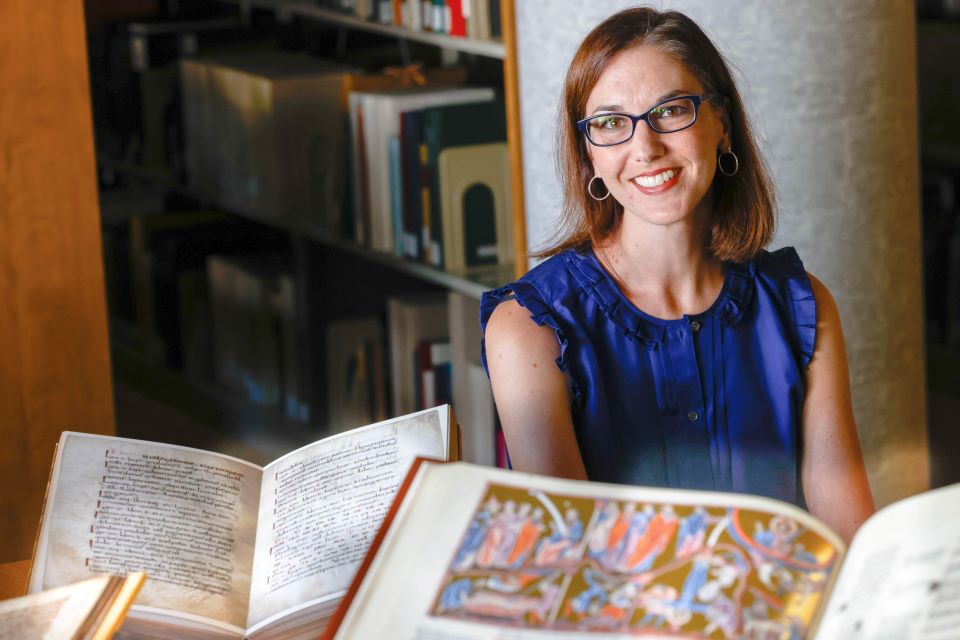  Atria Larson, Ph.D., associate professor of Medieval Christianity at Saint Louis University, has been awarded a Digital Humanities Advancement Grant through the National Endowment for the Humanities (NEH). The two-year grant totals $149,835 and will fund the prototyping and testing of a web platform for sharing medieval interpretations of culture-shaping texts.