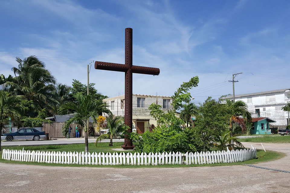 Belize cross