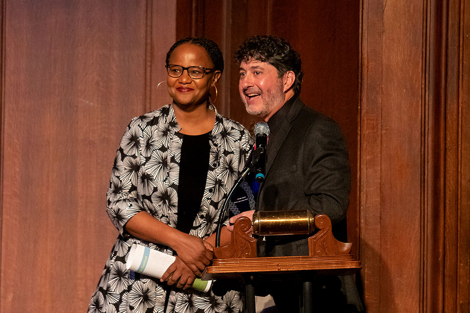 Edwidge Danticat and Ted Ibur