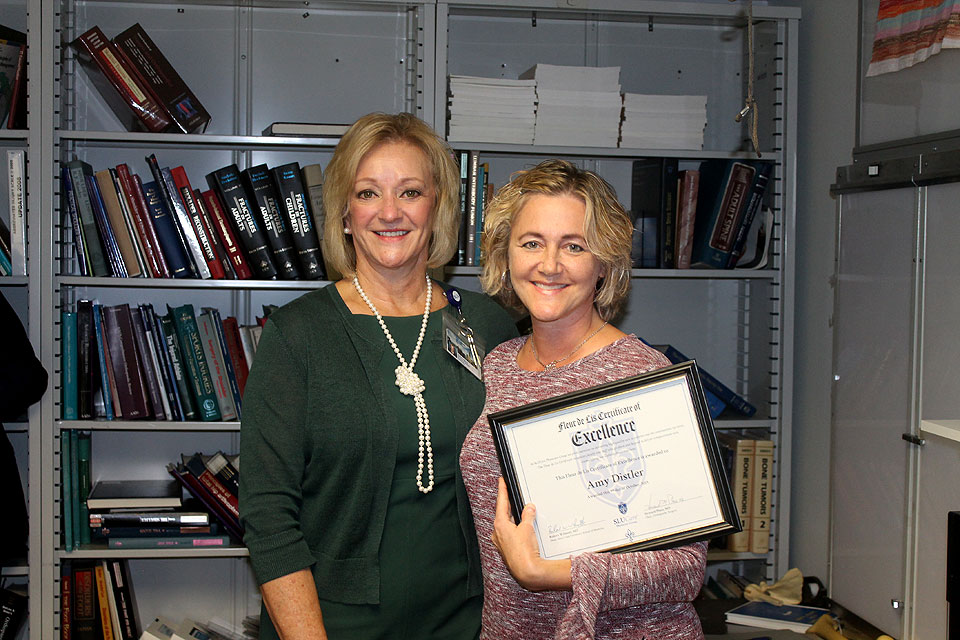 Amy Distler, RN, and Karen Davis