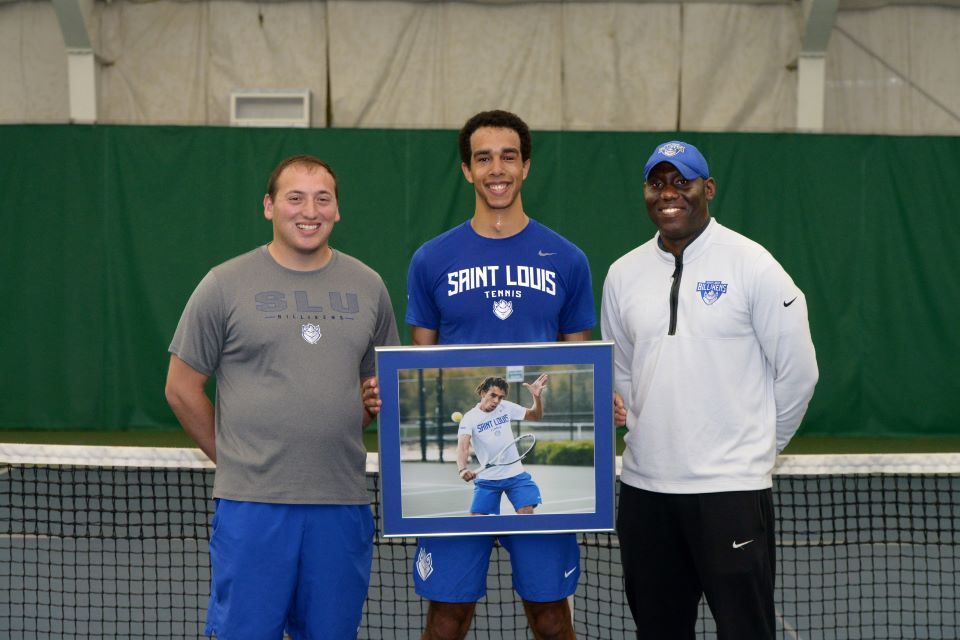 Elliott Ekindi on Senior Day