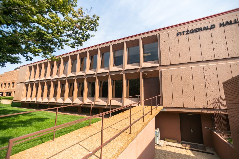 The SLU School of Education is housed in Fitzgerald Hall. 